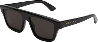 Marni Zonnebrillen - unisex - Zonnebrillen - Zwart - 55 MM - Accessoires