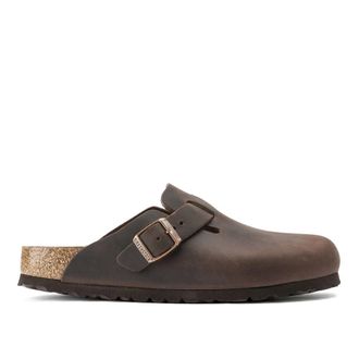Birkenstock Mules, male, Brown, Size: 10 US Habana Boston