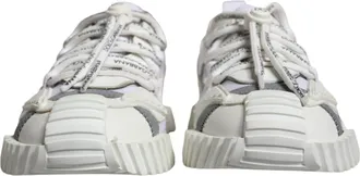 Dolce & Gabbana White Lace Up Low Top NS1 Sneakers Mens Shoes (Pre-Owned)