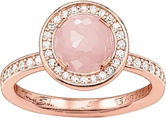 Thomas Sabo Thomas Sabo, Dames, Accessoires, Roze, Maat: ONE Size Leer