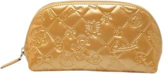 Chanel Pre-owned Clutches, female, Beige, Size: ONE SIZE Pre-owned Leather Clutch