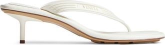Bottega Veneta Bassam Kitten Heel Sandal in Alabaster at Nordstrom, Size 11Us