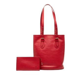 Louis Vuitton Pre-owned Tote Bags, female, Red, Size: ONE SIZE Pre-owned Vintage Tote Bag