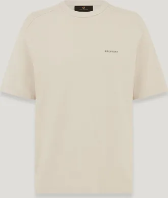 Belstaff Belstaff Alloy T-shirt Mens Cotton Jersey Stone Beige Size 2XL