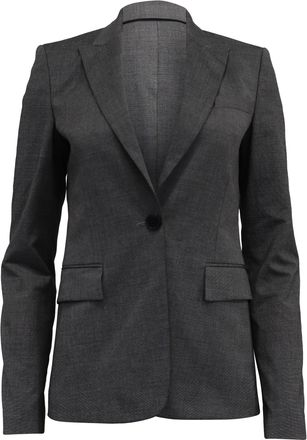BOSS Boss by Boss Hugo Single-Breasted Blazer in Grey Polyester