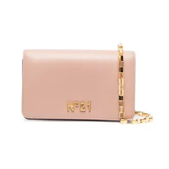N&deg;21 Dames, Tassen, Roze, Maat: ONE Size Leer