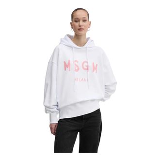Msgm Msgm, Donna, Felpe, Bianco, M, new