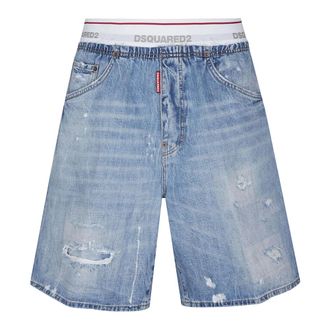 Dsquared2 Surfer Short - male - Dsquared2 - Denim Shorts - Blue - XL - Shorts