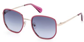 Max & Co. MO0091 75W Womens Sunglasses Pink Size 52