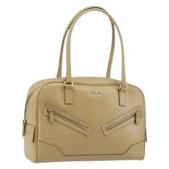 Gucci Pre-owned Handbags, female, Beige, Size: ONE SIZE Pre-owned Vintage Hand Bag