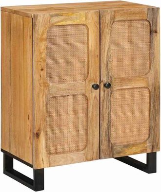 vidaXL Sideboard Brown 60 x 33 x 75 cm Solid Mango Wood vidaXL