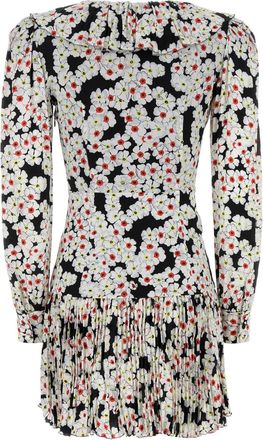Alessandra Rich Womens Dress Black Silk