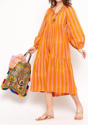 Matta Jaya Riviera Dress In Peach