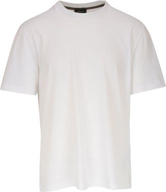 Brioni cotton t-shirt - men - Cotton - S - White