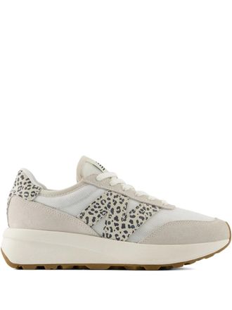 New Balance 370 leopard-print trainers - Neutrals