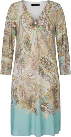 Ana Alcazar Tunikajurk met paisleyprint - Dames - Maxi kleedjes - Veelkleurig - S - Kleedjes