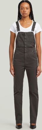 G-Star Slim Tuinbroek - Grijs - Dames