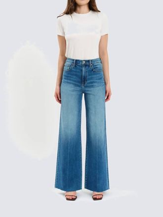 Daze Far Out Wide Leg Jeans In New Indigo