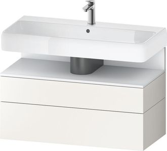 Duravit Qatego Mueble Bajo Lavabo, 1 Extra&iacute;ble Y 1 Caj&oacute;n, - Duravit