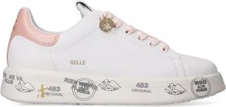 Premiata Belle 8159 - Dames - Sneakers - Wit - 37 EU - Leer - Schoenen