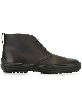Tod's lace-up desert boots - Nero