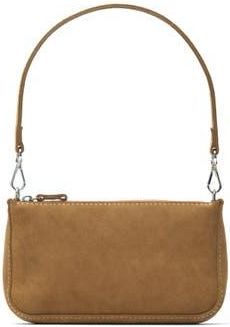 Ezra Arthur Chloe Leather Mini Nubuck Suede Shoulder Bag in Sand at Nordstrom