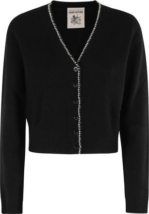 Semicouture Semi Couture Cardigan With Clarinda Pattern