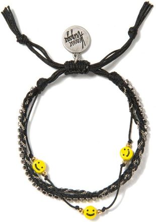 Venessa Arizaga All Smiles On Me Bracelet in Black at Nordstrom