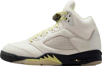 Nike Air Jordan 5 Retro Sail / Luminous Green - Anthracite IM7592-130 Womens