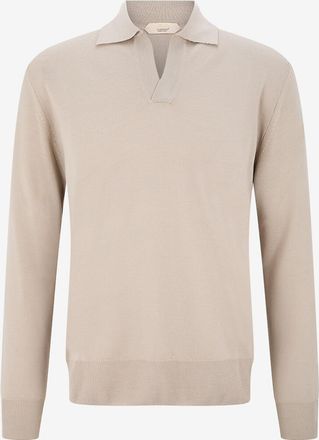 Aurélien Feiner Polohemd-Pullover aus Wolle Cashwool