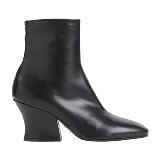 Jil Sander Lune Enkelboot - Dames - Schoenen - Zwart - Maat: 39 EU Leer