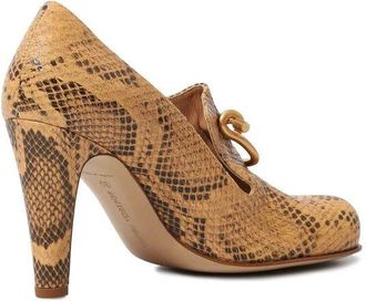 Bottega Veneta 90Mm Python-Print Pumps, Size 5