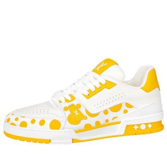 Louis Vuitton x YAYOI KUSAMA Sneaker White Yellow 1ABD1U