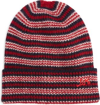 Damson Madder Stripe Beanie in Striped Multi at Nordstrom