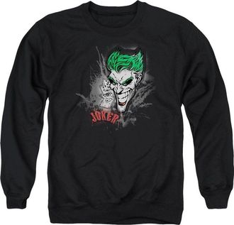Gildan Batman Joker Sprays The City Adult Crewneck Sweatshirt