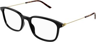 Gucci Brilmontuur - Heren - Brillen - Zwart - 52 MM - Accessoires