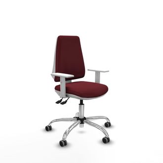 Piqueras y Crespo Piqueras Y Crespo B5b056g Silla De Escritorio Garnet Piel Sint&eacute;tica