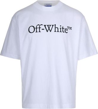 Off-white Big Bookish Skate T-Shirt S/S Tee White/Black