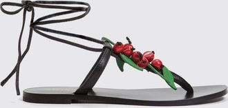 Twinset Sandalo Twinset in pelle con ciliegie