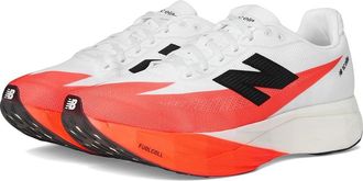 New Balance FuelCell SuperComp Elite v5 Mens Running Shoes Urgent Red/White/Black : 12.5 D - Medium, Textile