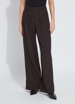 Lyss&eacute; Darcy Pleated Wide Leg Trouser (32 Inseam)