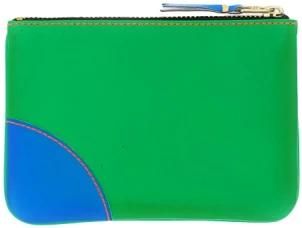 Comme Des Gar&ccedil;ons Accessoires, unisex, Groen, ONE Size, Leer, Zip Wallet
