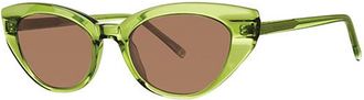 Paradigm Bianca Liberty Womens Sunglasses Green Size 52