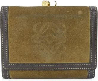 Loewe Pre-owned Wallets, female, Brown, Size: ONE SIZE Pre-owned Leather Wallet
