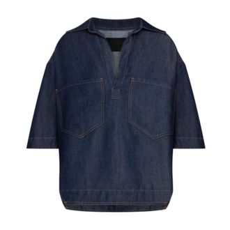 Dondup Dames, Tops, Blauw, Maat: L