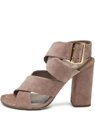 Burberry Blaine criss-cross sandals - Neutrals