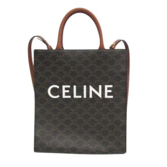 Celine Pre-owned Tote Bags, female, Brown, Size: ONE SIZE Pre-owned Vertical Cabas Triomphe