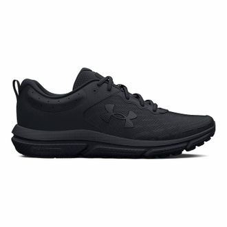 Under Armour Womens Charged Assert 10 Shoe In Black