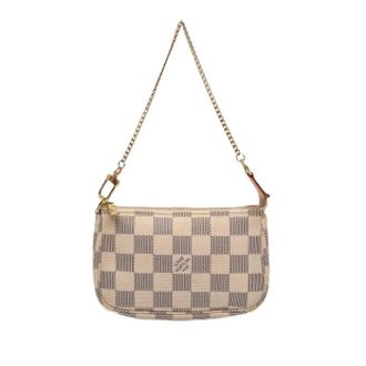 Louis Vuitton Pre-owned Mini Pochette Accessoires - Dames - Pre-owned - Beige - Maat: ONE Size