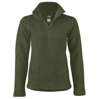 Engel Jacke Tailliert Wolljacke f&uuml;r Damen | oliv